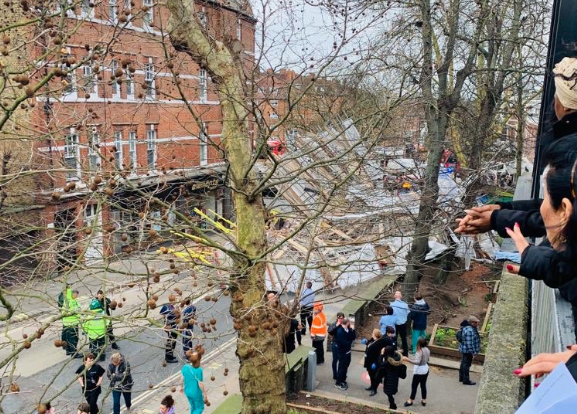 ‘The shock of our lives’: Panic in Hampstead after scaffolding collapse ianCohen