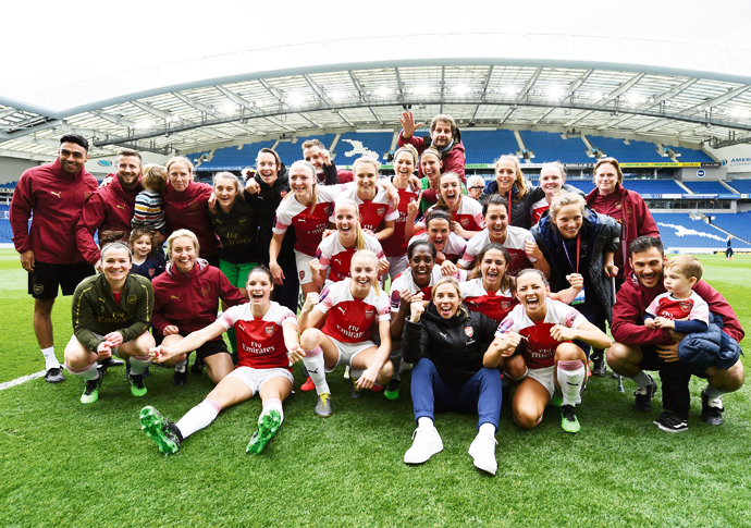 We are the champions! Arsenal-WSL-Champions