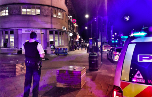 Man in critical condition after Camden Town stabbing BTP pic outside of Camden Town stabbing