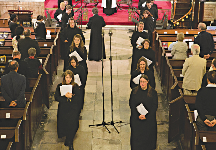 Festival of modern devotional delight St Pancras Choir