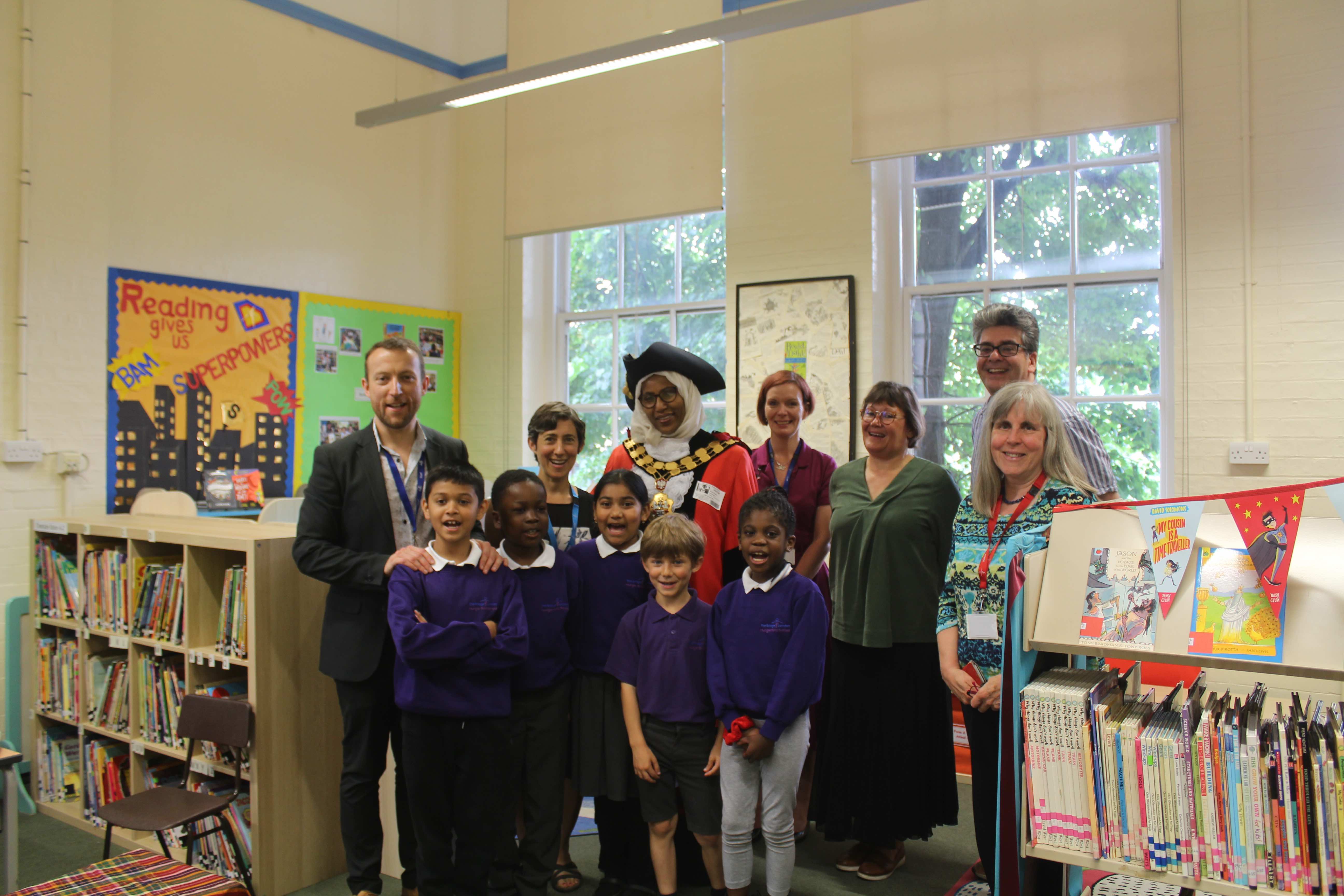 New library opens at Hungerford primary Camden New Journal
