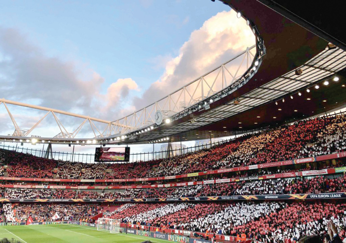 It’s super Sunday for Gooners! Emirates stadium