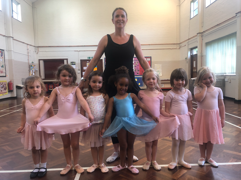 Faye Harmsworth’s ballet school f