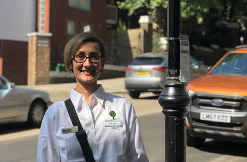 Alessia, show me a pretty street? ‘Village ambassador’ to roam Hampstead hvl-news-123 copy
