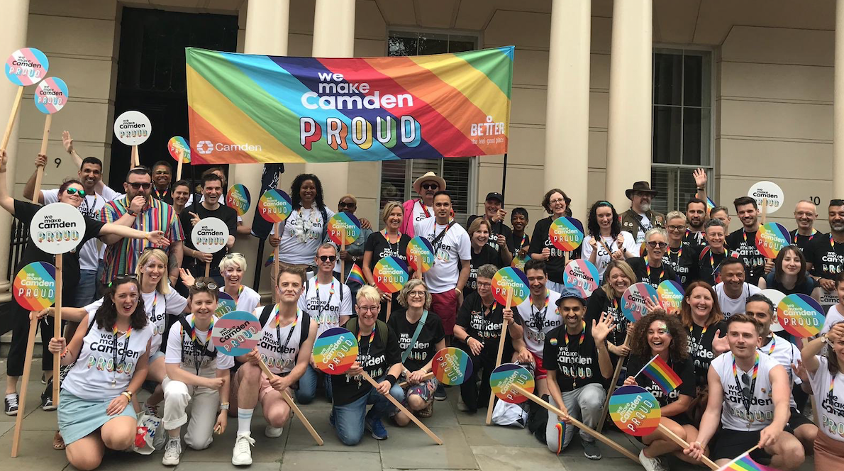 Coronavirus: Happy Pride month camden council at pride