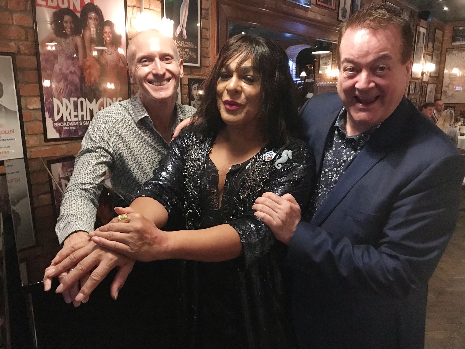 Celeb pals turn out for Lanah P birthday bash Primrose Hill personality Lanah P celebrates her birthday with TV presenter pals Bobby Crush and Bill Buckle