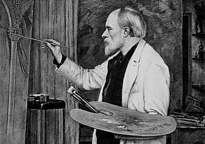 Edward Burne Jones Photogravure Hollyer