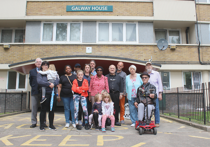 Galway house residents