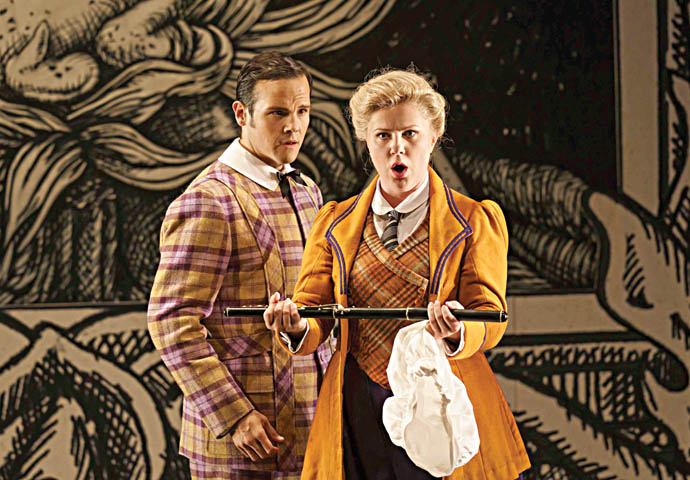 Glyndebourne Magic comes to the Proms Magic Flute_David Portillo (Tamino) and Sofia Fomina (Pamina)_Glyndebourne Productions Ltd-Bill Cooper