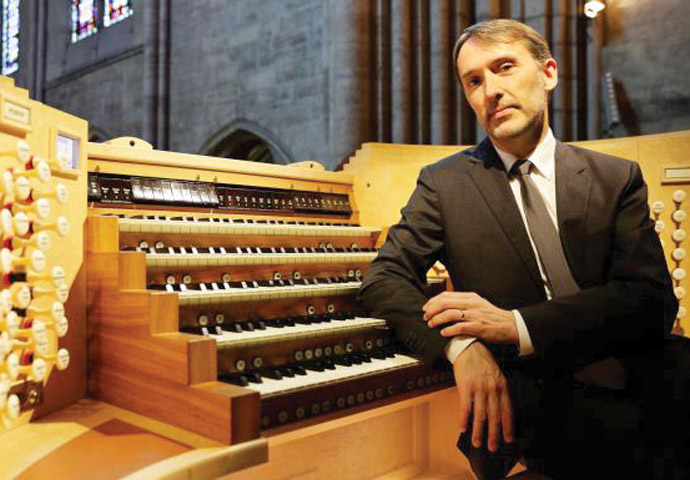 Great improvisations: organist Olivier Larry set to pull out all the stops Olivier Latry_© Deyan Parouchev