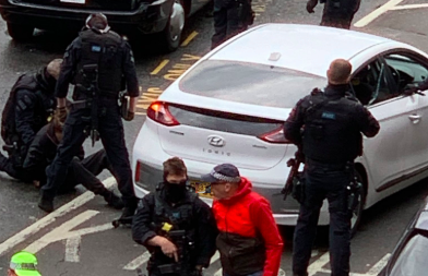 Armed stop Camden High Street