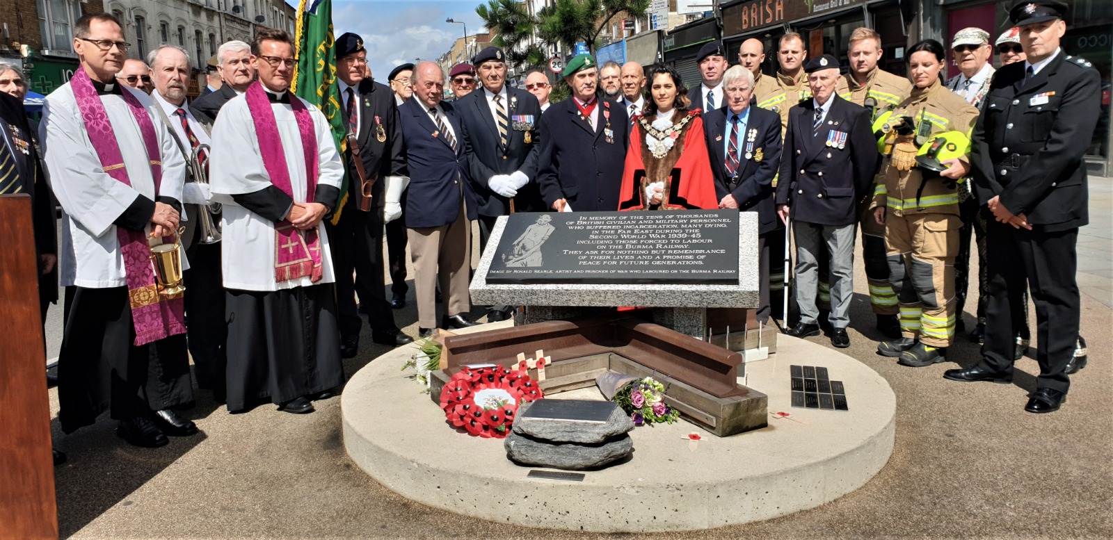 Prisoners of War remembered at Far East soldiers service VJ Day 2019