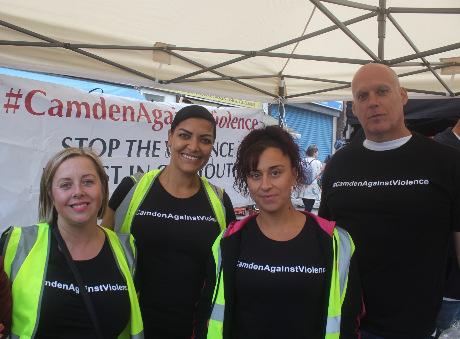 Camden Against Violence Michelle West Renee Horsford Marian Malaki Terry Ellis