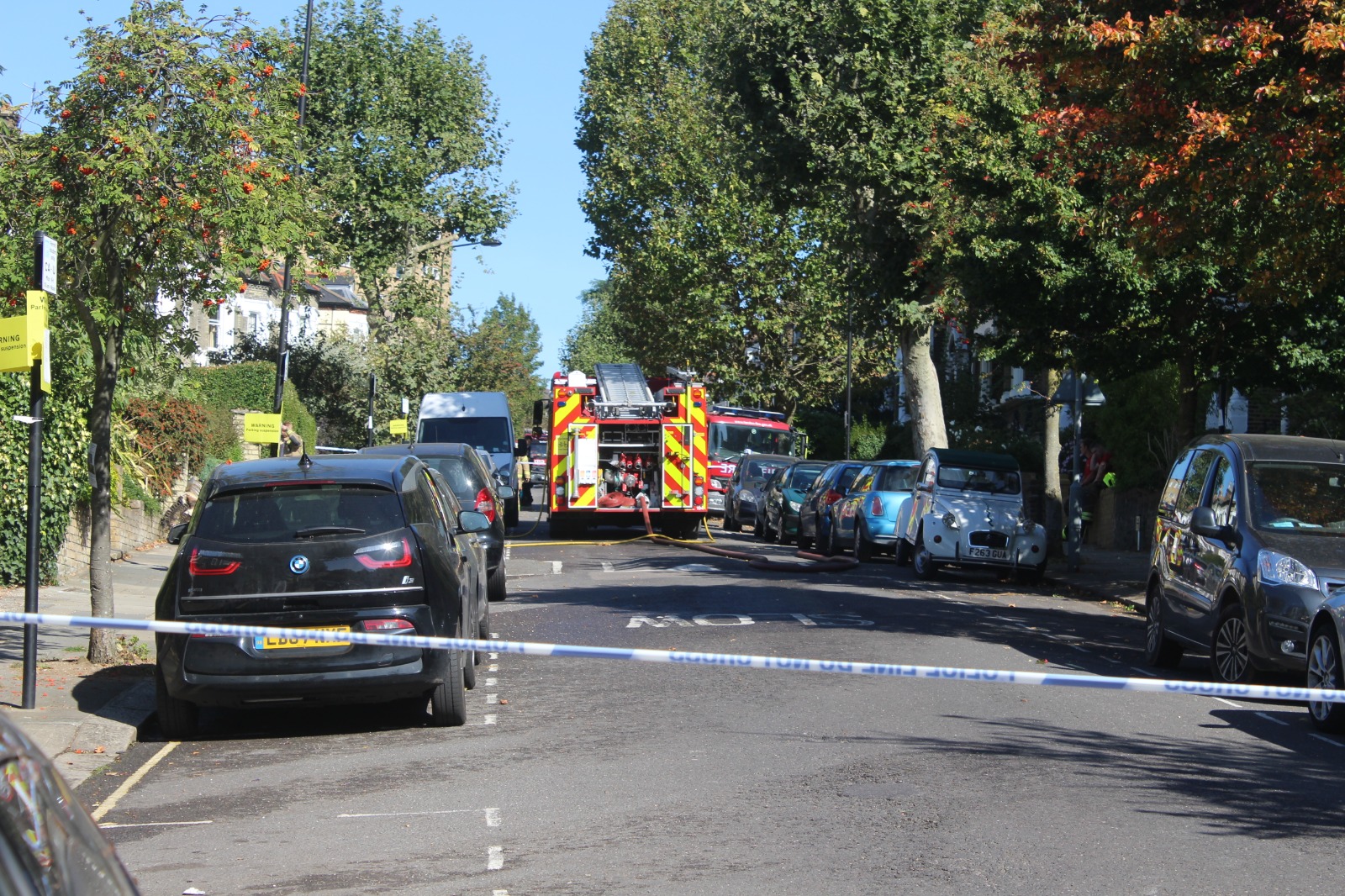 Dartmouth Park Road fire