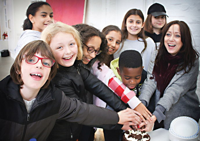 The creative art of raising self-esteem City Farm calendar photography pupils
