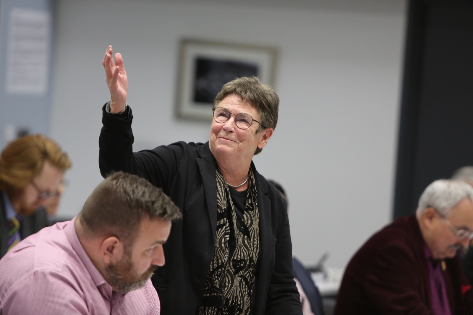 Schools told to make their own call on re-opening angela mason climate debate Image 2019-10-11 at 01.32.24