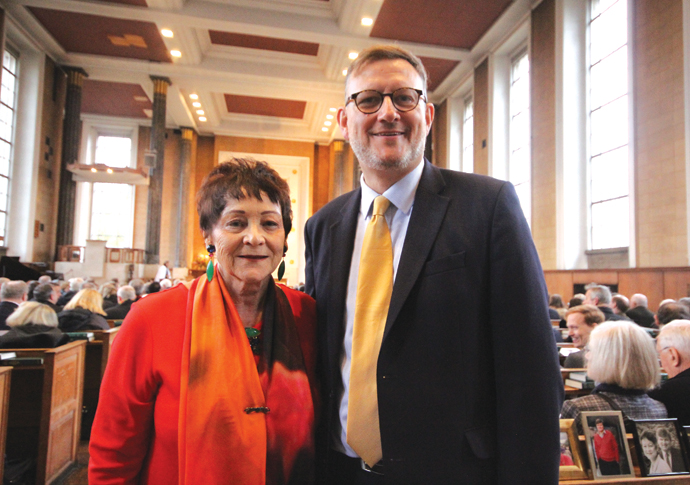 Tributes to former Town Hall leader who touched the lives of many Baroness Sarah Ludford and James Kempton