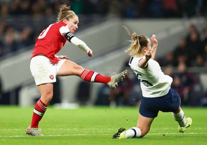 Final whistle as women’s season is axed Tottenham Hotspur v Arsenal - Barclays FA Women's Super League