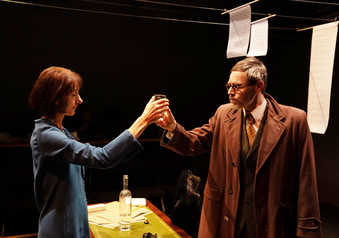 Stray Dogs Olivia Olsen and Ben Porter Credit Nick Rutter