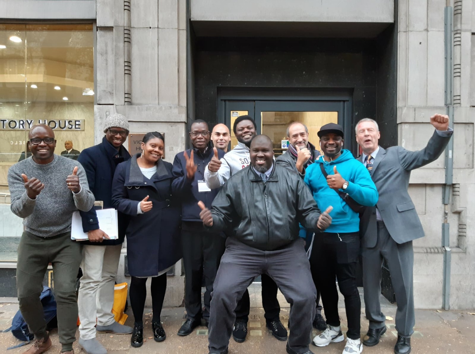 Security staff win jobs back two years after being sacked camdennewjournal-21-11-19 Image 2019-11-21 at 13.49.33