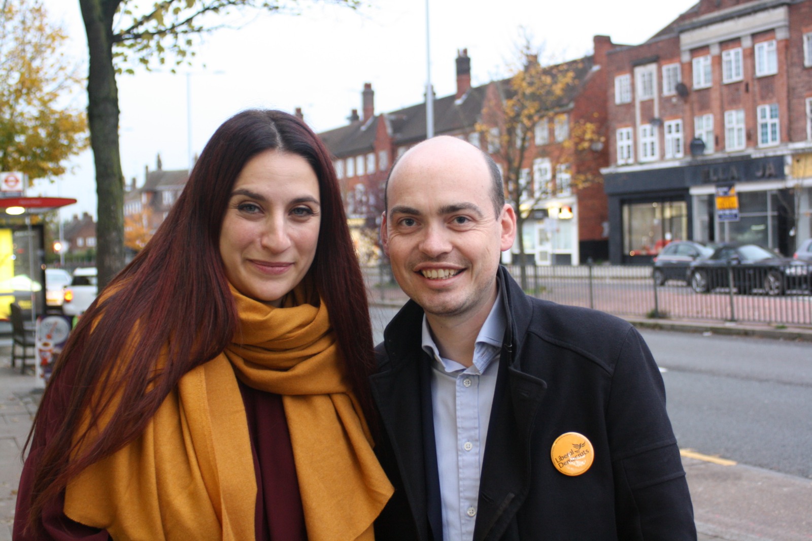 Lib Dem letter attacks Labour over anti-semitism, but chief rabbi told he had ‘gone too far’ Luciana Berger with Matt Sanders camdennewjournal-28-11-19 Image 2019-11-28 at 12.25.02 (15)
