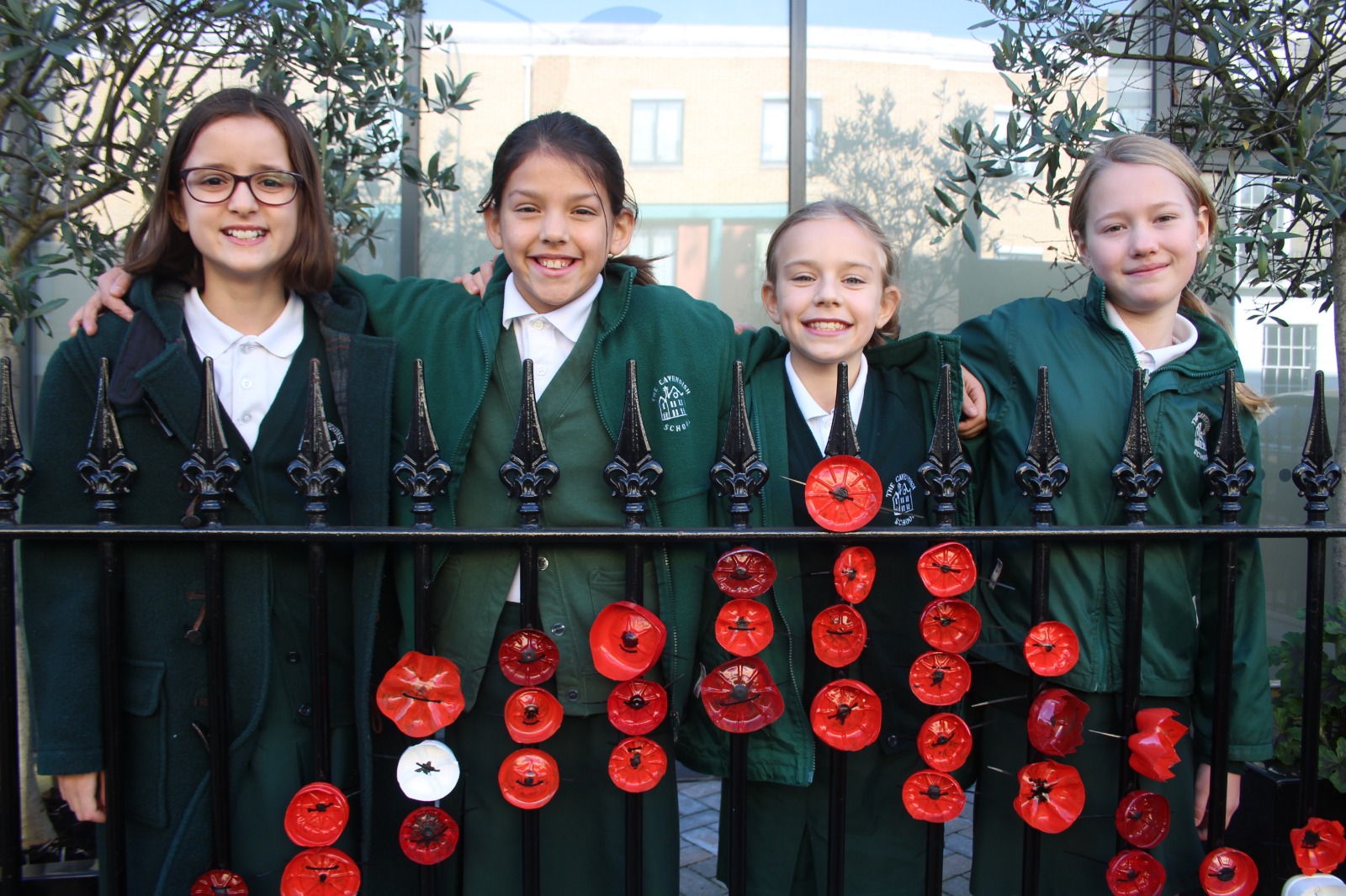 Cavendish School pupils’ poppy tribute for Remembrance Day camdennewjournal Image 2019-11-14 at 11.32.36 (8)