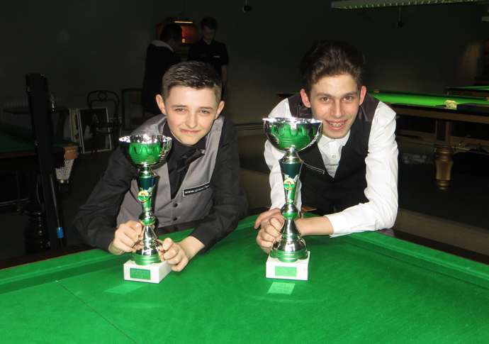 Applying the breaks! Third tournament win for Lee John Donovan and Lee Whaley Snooker IMG_8158