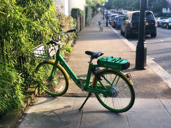 LIME Bikes Camden New Journal 2020-01-16 at 17.55.52