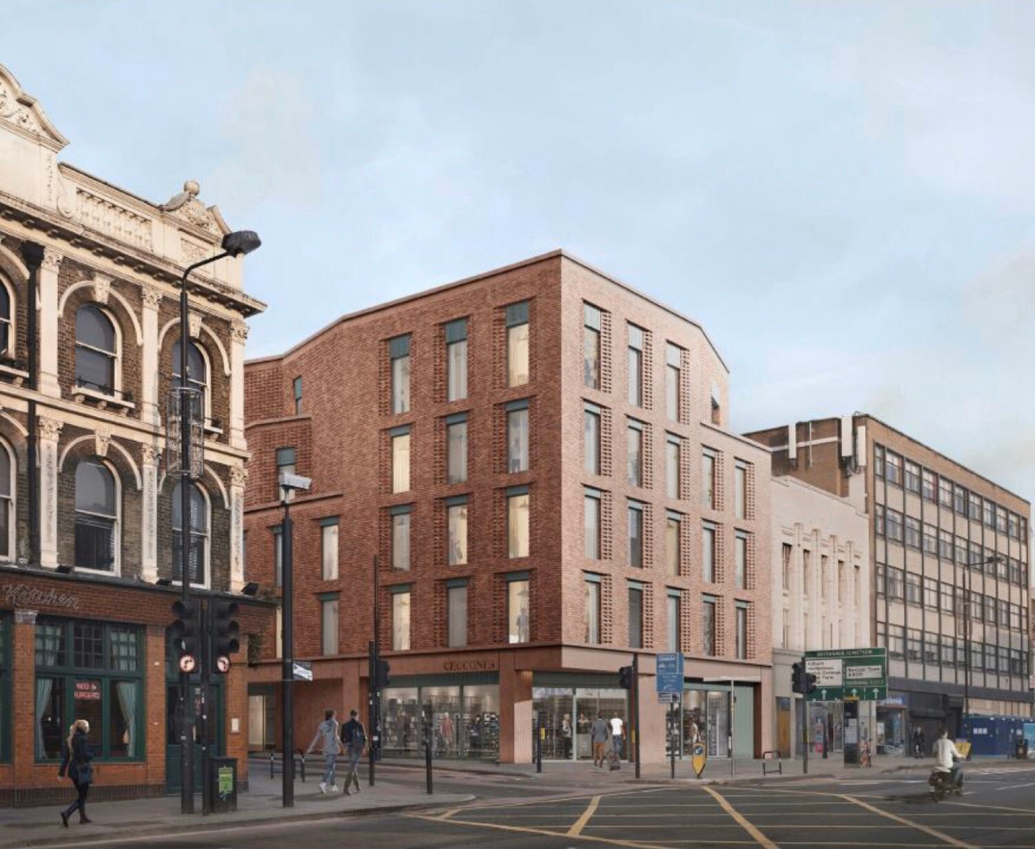 Planners give green light for ‘ugly’ High Street hotel on sports shop site Camden high street hotel amden New Journal 2020-01-30 at 12.38.03 (1)