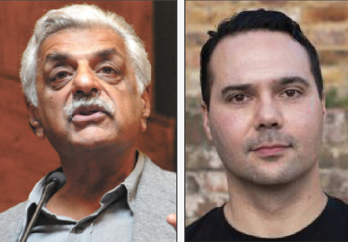 Tariq Ali and Aaron Bastani