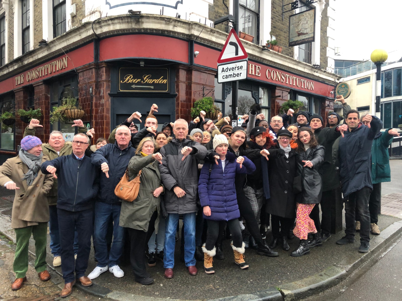 Friends see wake cancelled after sudden closure of The Constitution pub Camden New Journal 2020-02-13 at 16.51.26 (1)
