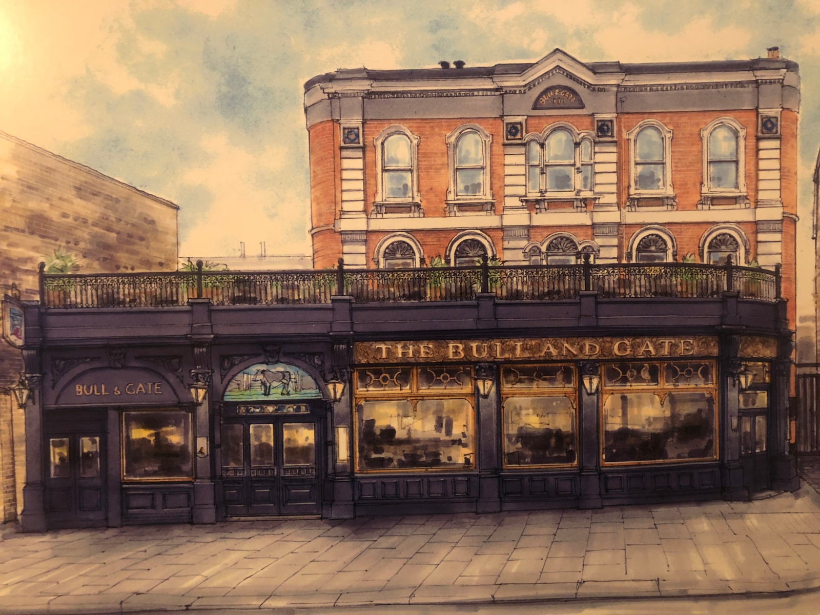Famous Bull and Gate pub plans roof terrace camdennewjournal Image 2020-02-19 at 22.32.06