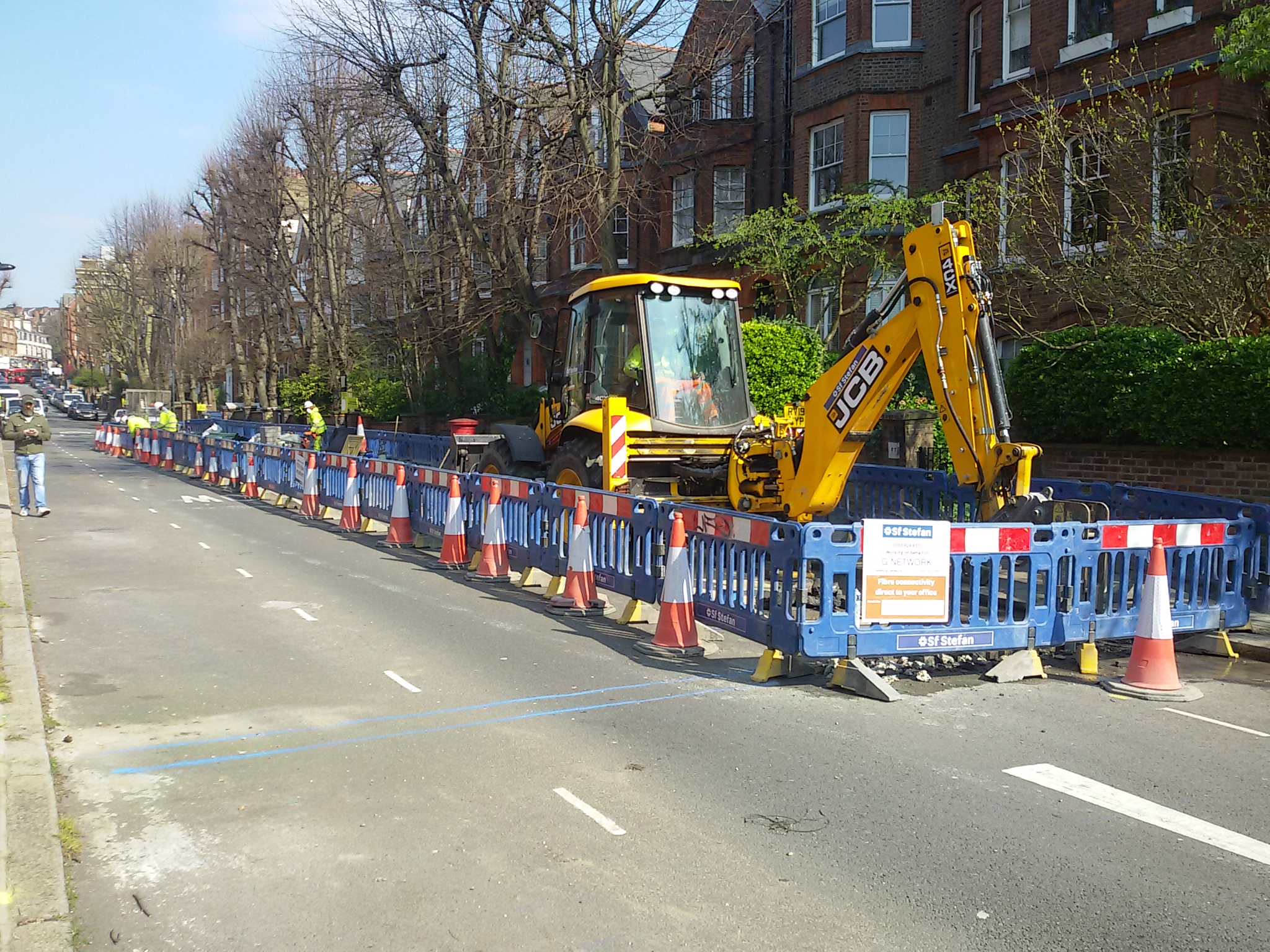 Broadband drilling works causing misery for isolating residents across Camden 20200327_130843-copy