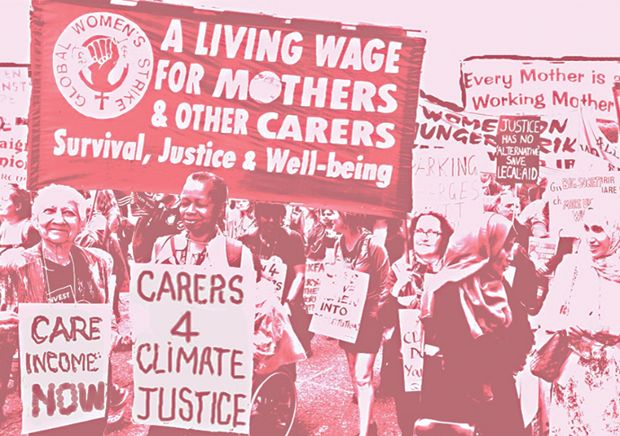 Let’s value the work of human survival Global Women's Strike