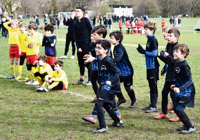 Extra time to finish the season? U9 Cup penalties Primrose Hill v Rockets