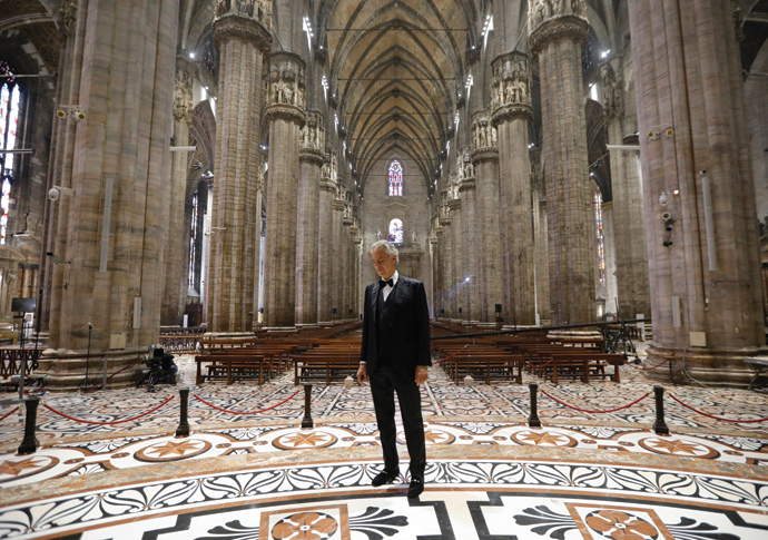 Andreas Bocelli in Milan