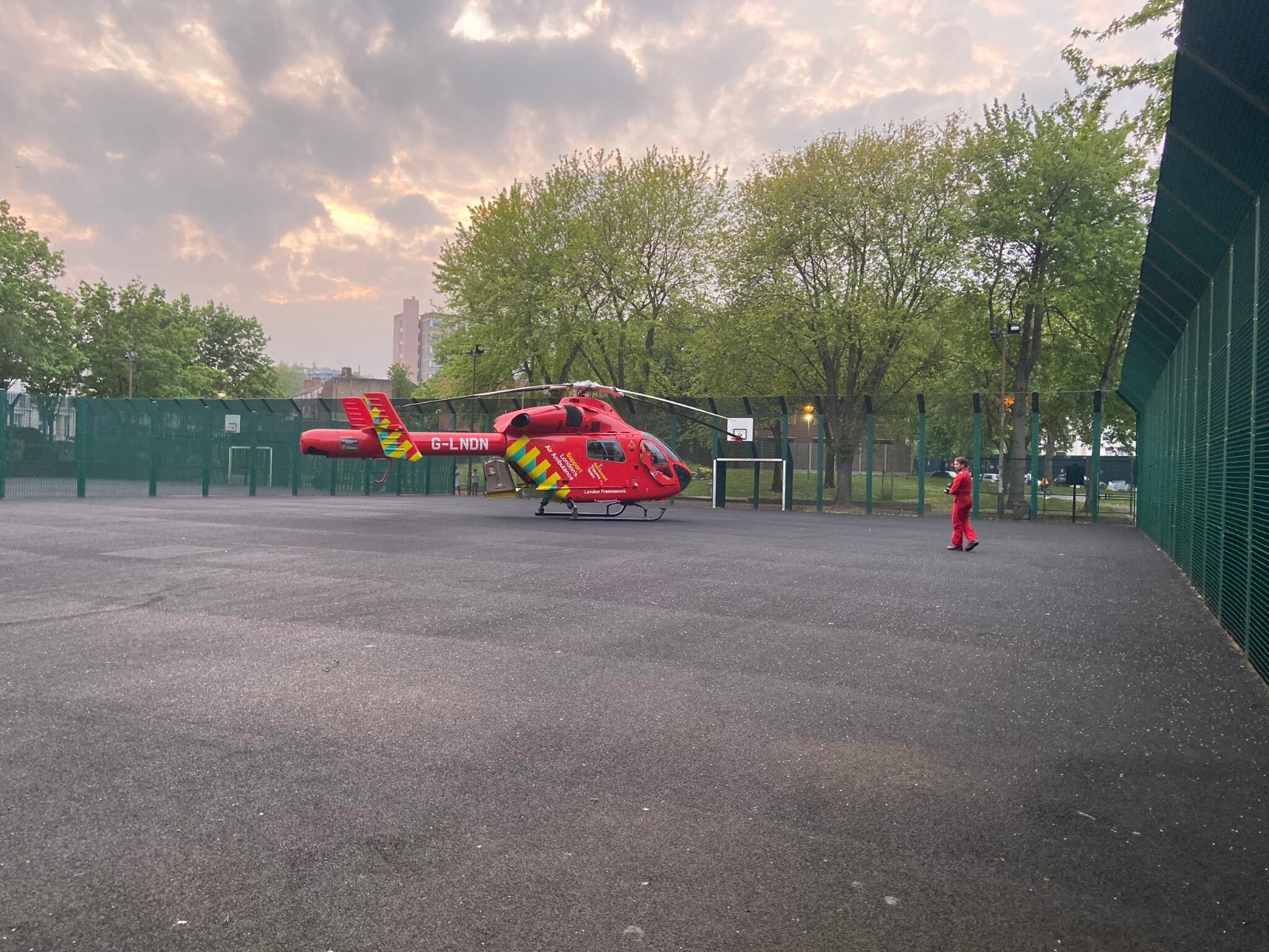 air-ambulance-camden-shooting