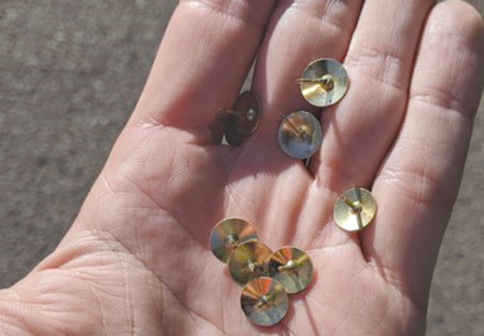 Handful of tacks