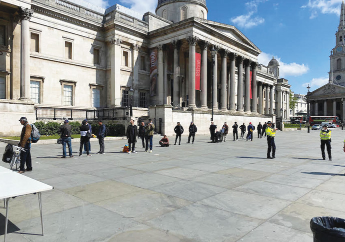 A moveable feast for the ‘new homeless’ Homeless_national gallery