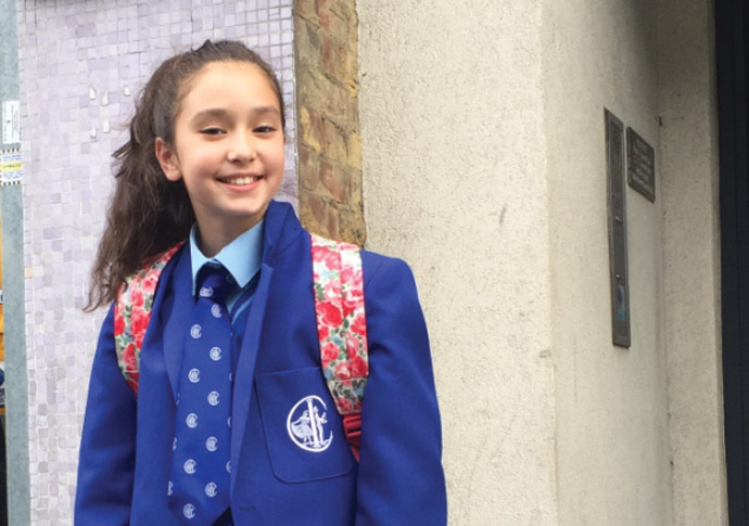 Lucia Coleman at Italia Conti Academy