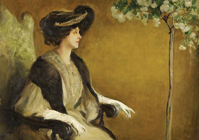 Ranken, William Bruce Ellis, 1881-1941; Mrs Patrick Campbell