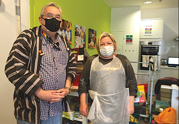 Virus highlights existing inequalities Mags O'Reilly and Cllr Richard Cotton