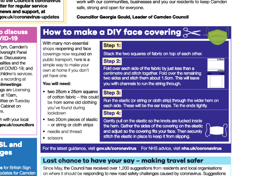 Coronavirus: How to make a DIY face covering Screenshot 2020-06-28 at 22.28.09