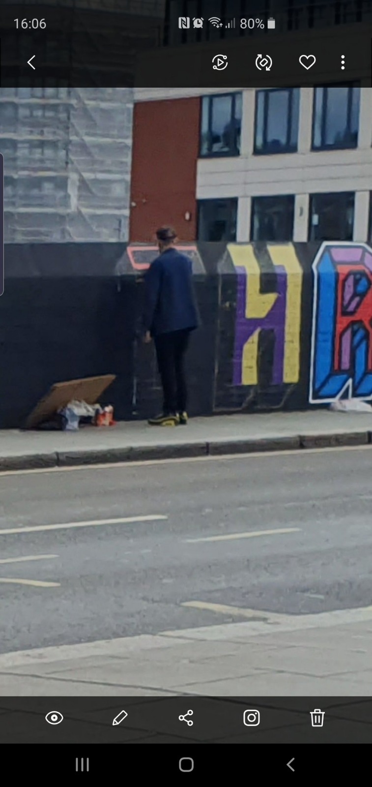 West Hampstead bridge mural: Women’s charity questions choice of artist Ben Eine mural west hampstead CNJ Image 2020-07-16 at 09.09.04 (5)
