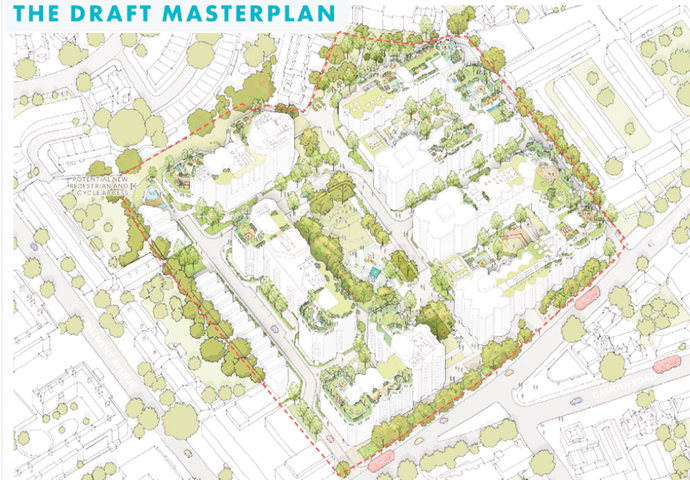 Holloway prison site_Peabody map
