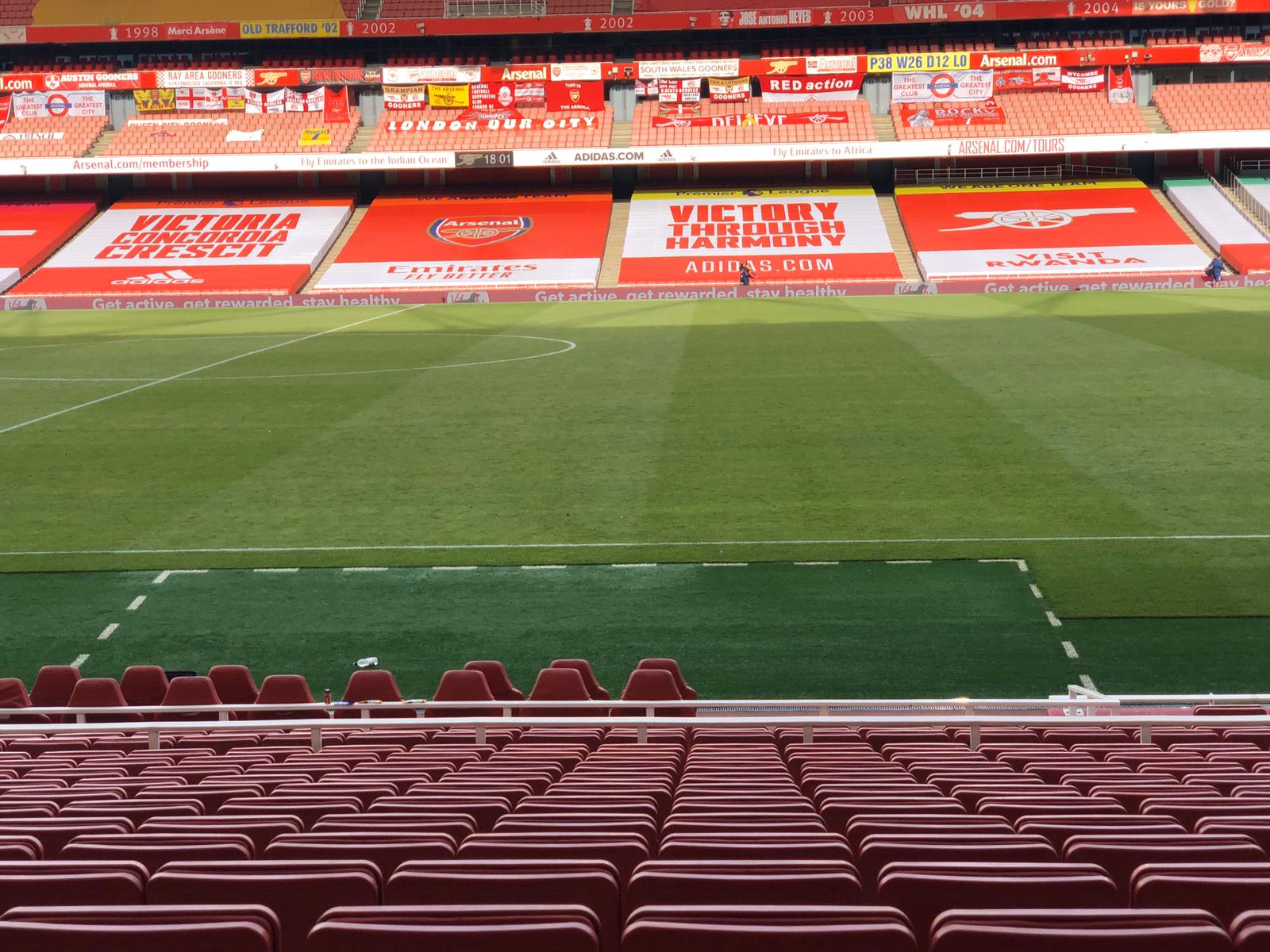 arsenal empty stadium