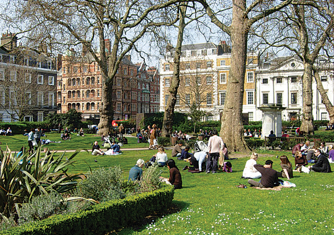 The ghost streets of W1 CAVENDISH SQUARE
