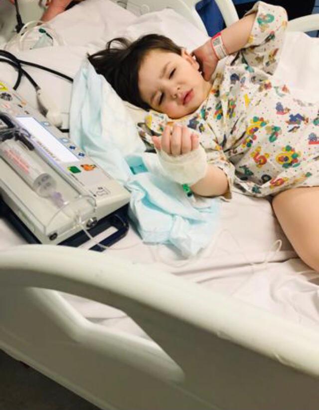 Family faces £70k cancer treatment bill for Isaac, 3 cnj0ct8 Image 2020-10-08 at 10.13.48 (1)