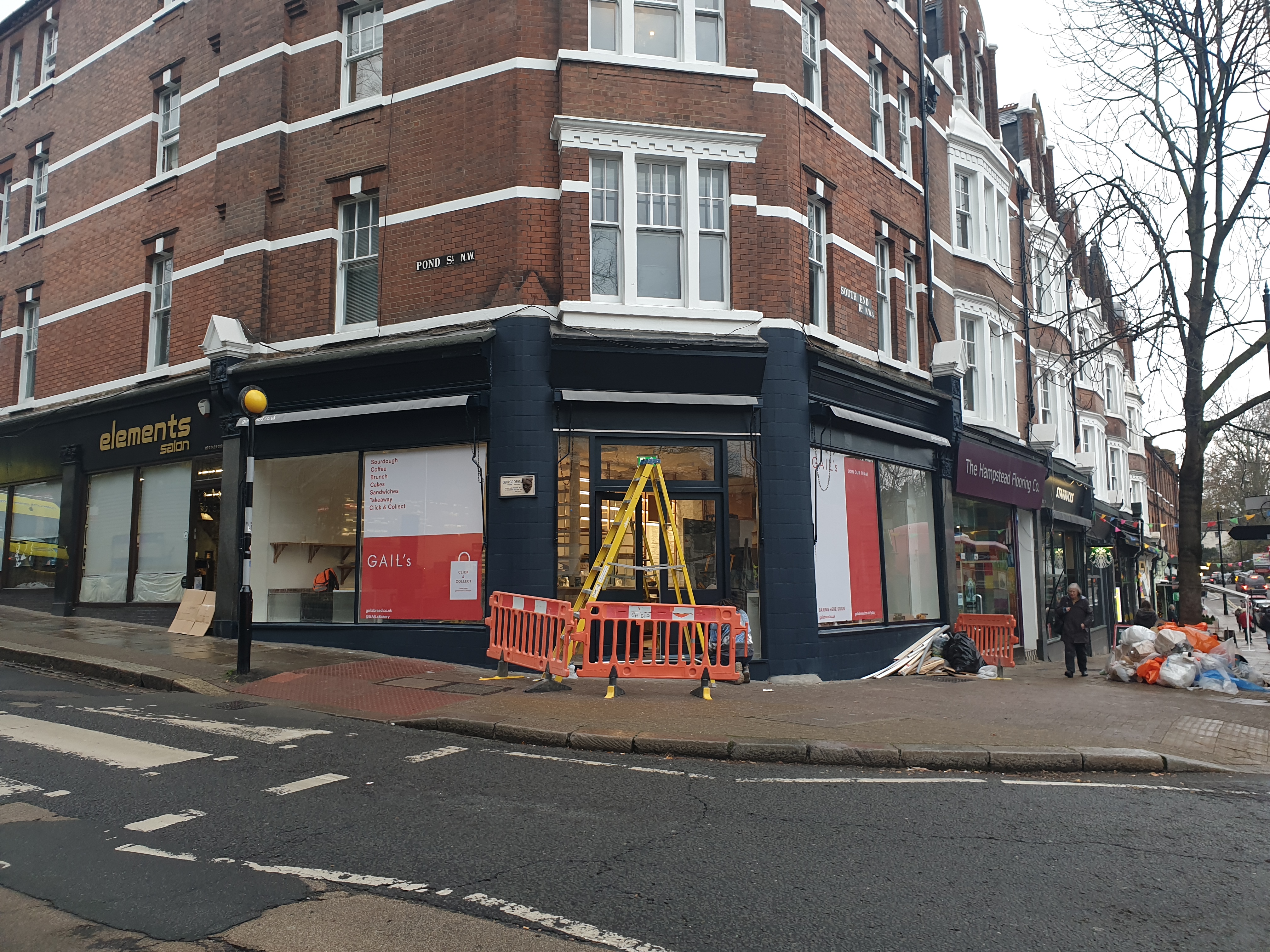 Gail's Bakery site South End Green