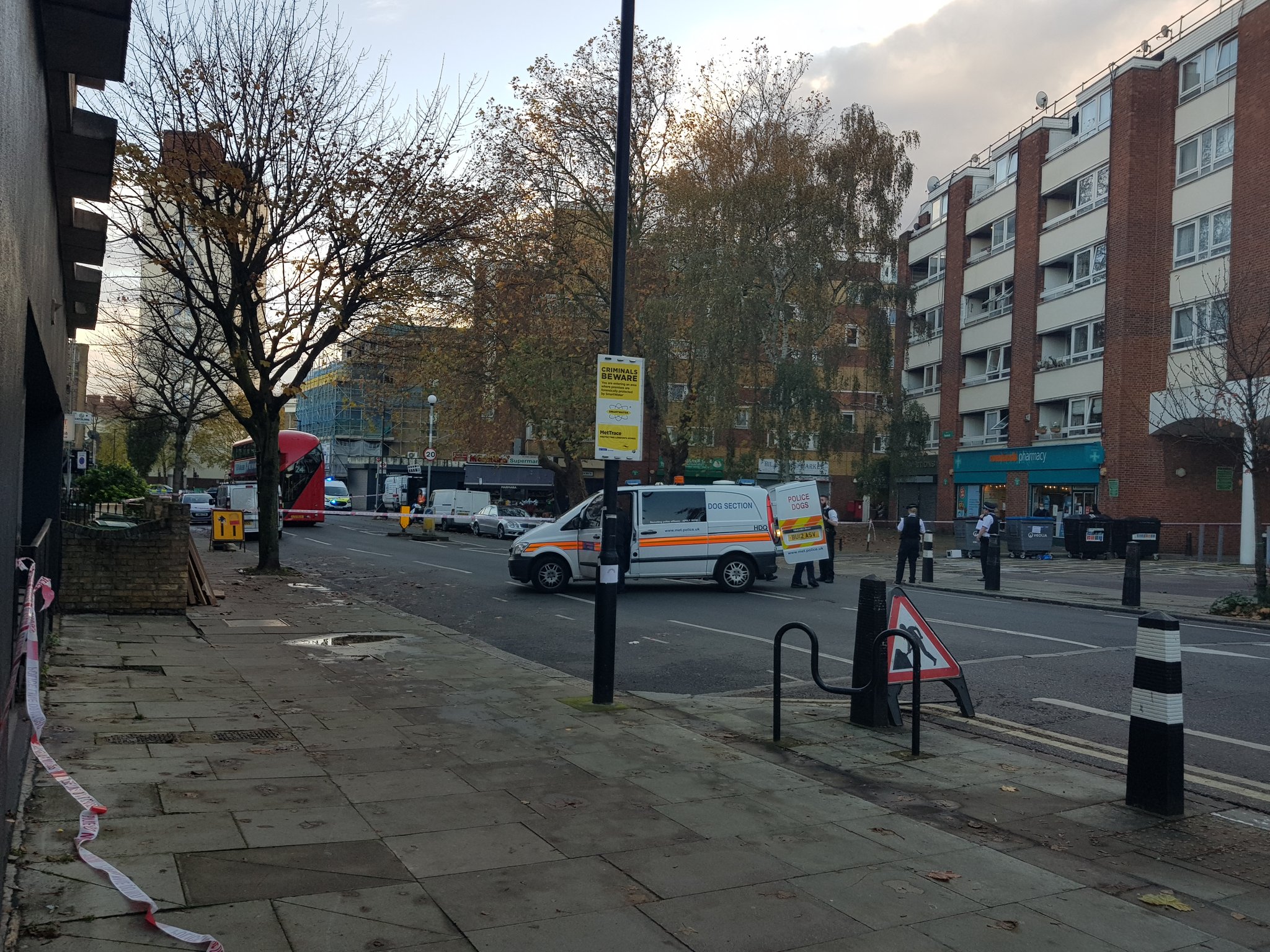 Bomb-scare-malden-road